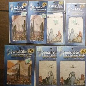 Desert Scene Home Design Stickers - Brown and Tan